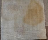 After treatment the stain shows due to moisture content